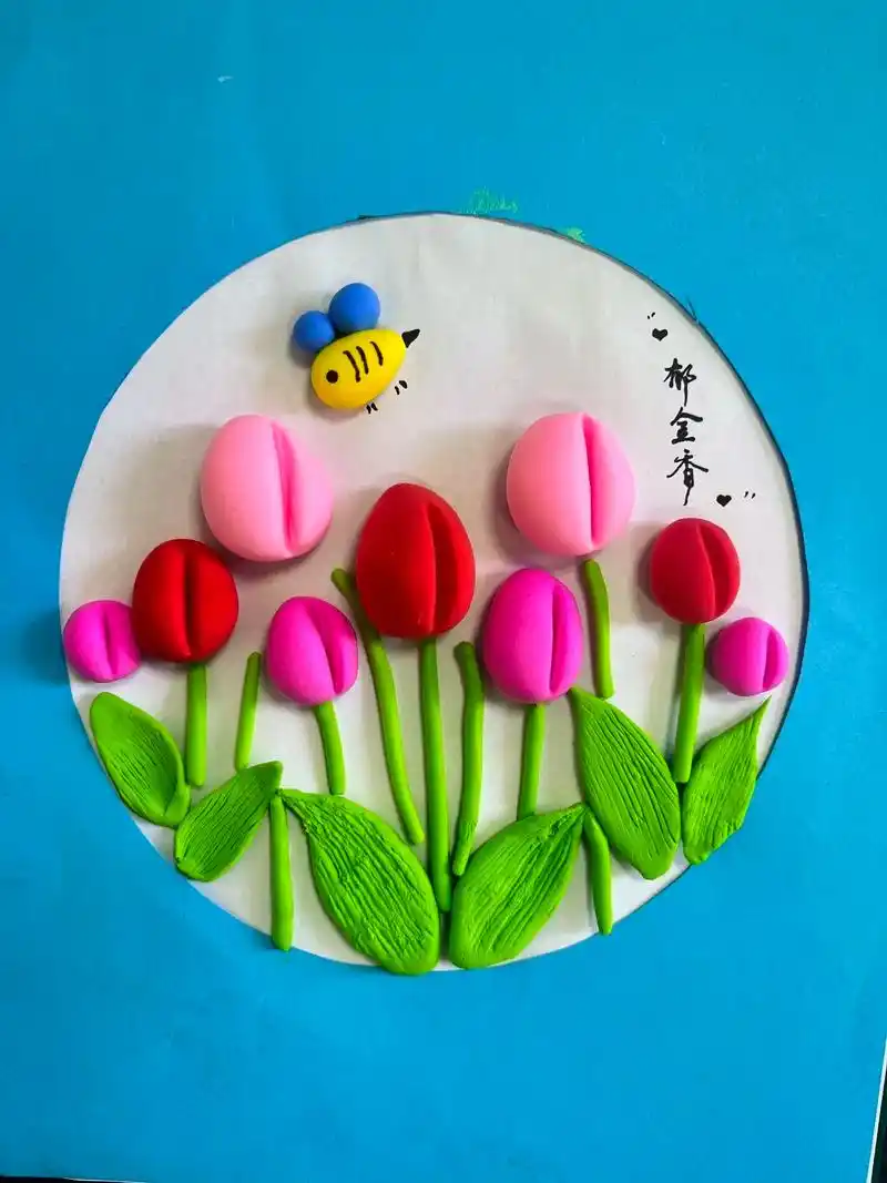 —租金香.#创作灵感 每天跟着孩子一起做手工