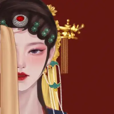 苏柒:戏子手绘女头_微信头像_我要个性网