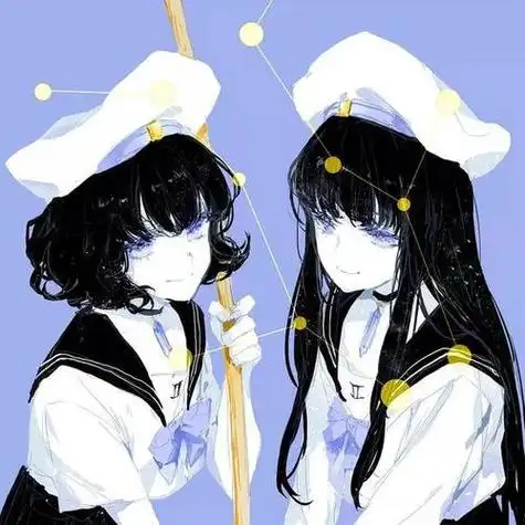 12星座好看头像超仙气女双子座的