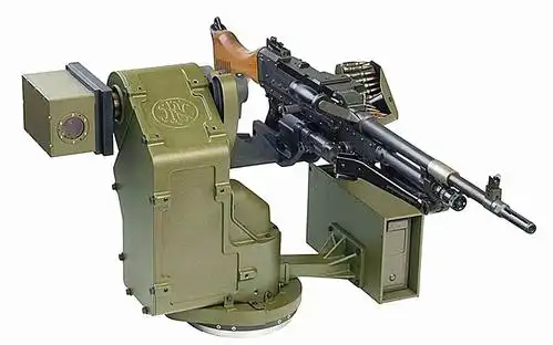 1958年定型生产了58式机枪