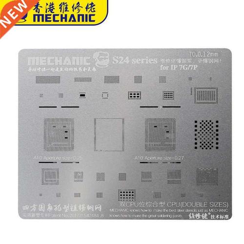 mechanic bga reballing stencil for iphone 5 5s 6 6s 7 8 x i