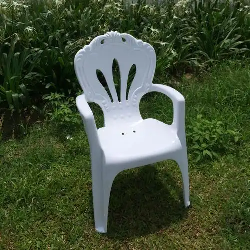 成人靠背椅家用客厅扶手餐椅大排档麻将桌椅夜市啤酒加厚塑料椅子