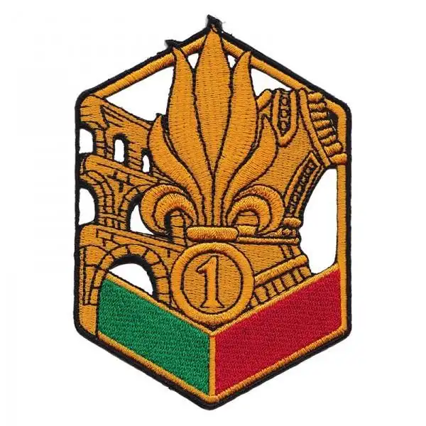 法国陆军部队标志-第1外籍骑兵团,第1外籍步兵团和第1外籍工兵团