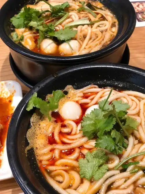 土豆粉天花板吃法两掺