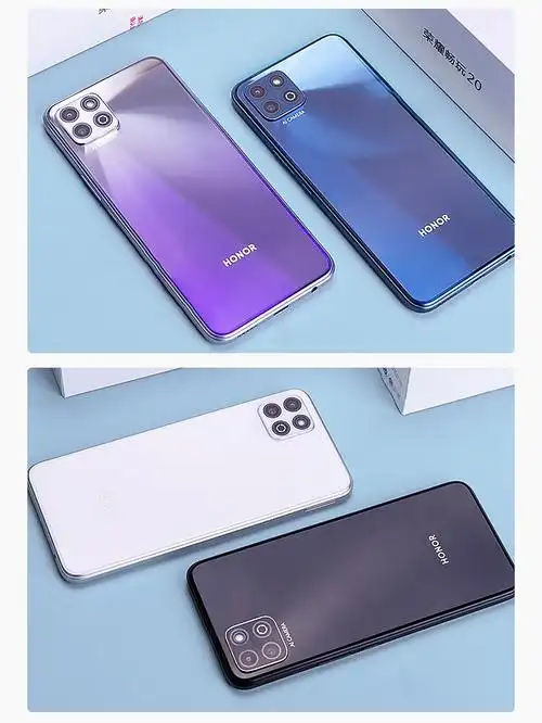 荣耀畅玩20全网通4g手机长续航学生老人智能机钛空银6128gb官方标配