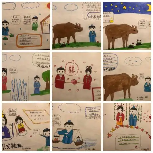 《牛郎织女》连环画创作大赛