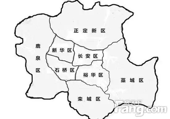 石家庄市区划调整:桥东区撤消了,新增藁城,鹿泉,栾城三区!