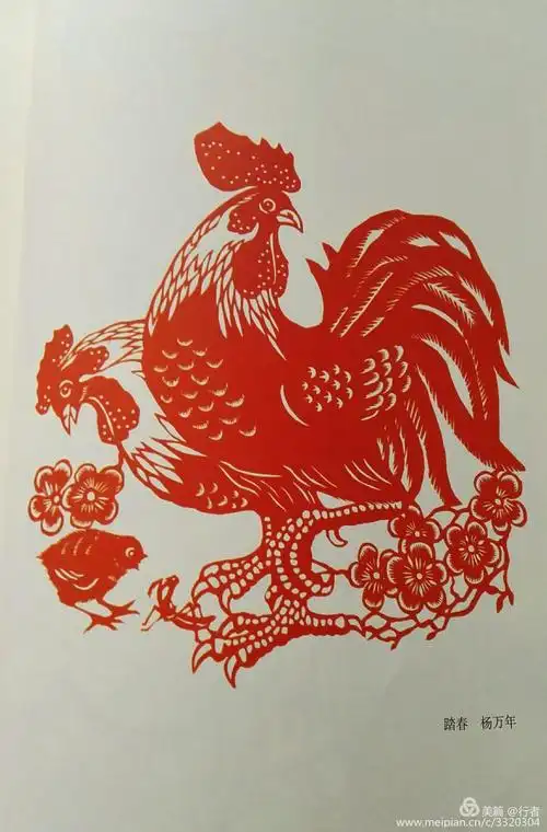 红山剪纸艺术大师…杨万年