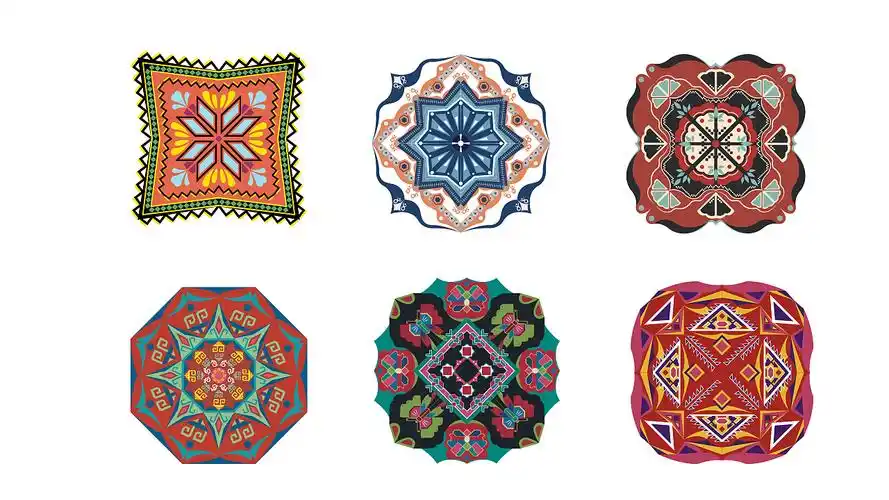 传统纹样设计-土家族