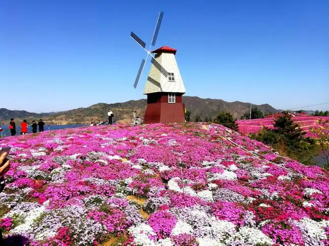 雨花谷,充满芬芳香郁之谷,应迁西雨花谷景区邀请,唐山鑫蓉缘模特艺术
