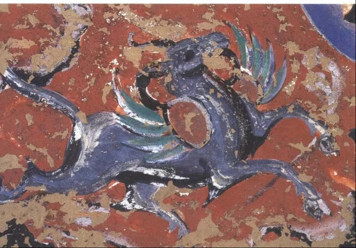 敦煌壁画中的天马