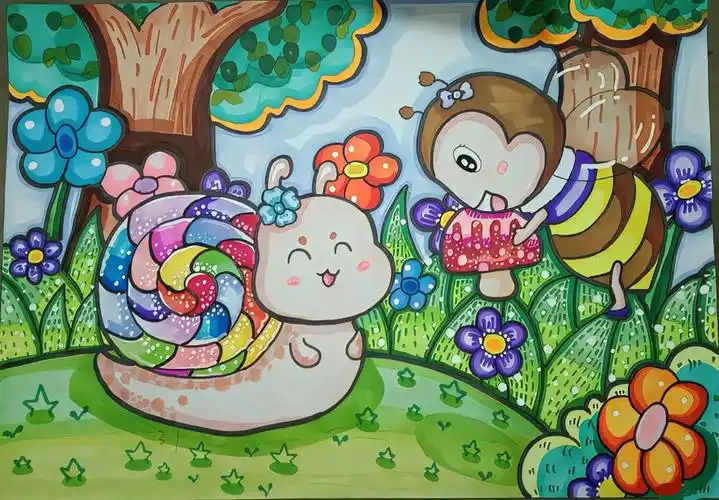 马克笔儿童画合集8/10