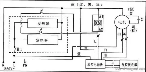 风幕机如何接线风幕机接线图