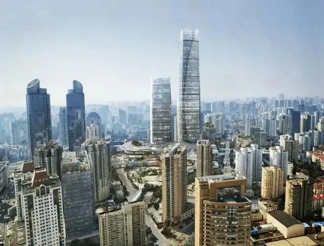 上海徐家汇中心t1塔楼竣工,一睹最新实景图_项目_浦西_地块