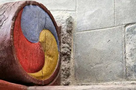 古代朝鲜三色图案华盛顿朝鲜战争纪念碑朝鲜蓟传统的朝鲜族民俗村韩服