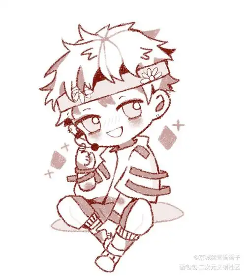 近期._某幻君阴阳怪气白新羽oc188男团绘画作品