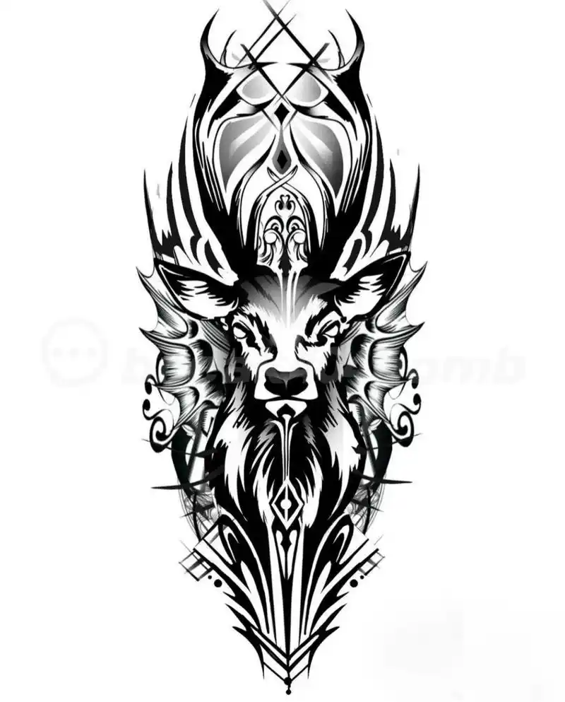 9张欧美花臂纹身手稿 适合健身人士的花臂图 · · · #欧美花臂