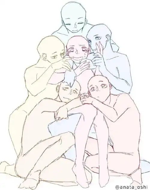 绘画参考##模板