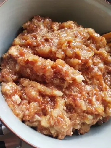 〈圆葱猪肉包子馅〉,适合每一餐.欣小厨