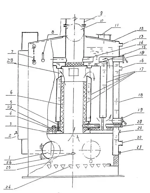 套筒式常压热水锅炉
