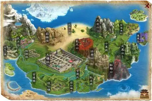 《问道》手游世界地图改版 全新中州大陆登场