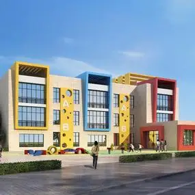 幼儿园外观3d模型