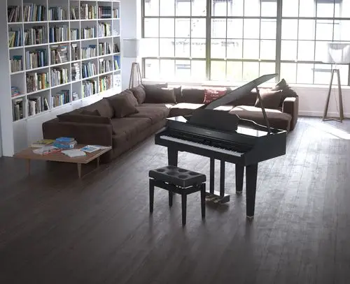 roland gp607 迷你三角电钢琴上市:蜗居的你也可以摆上一台三角钢琴了