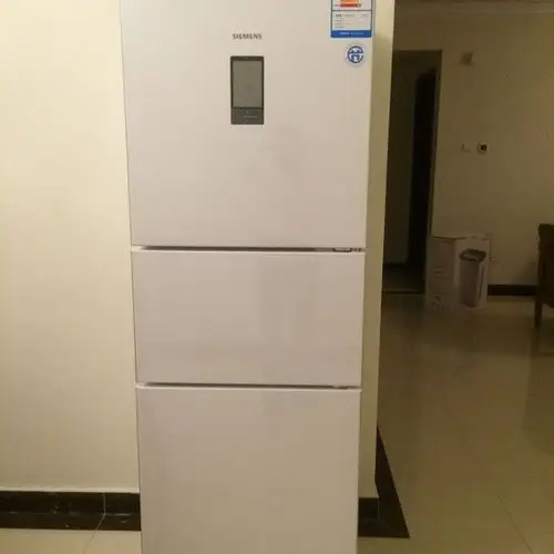 西门子siemensbcd308wkg32ha220c308升三门冰箱珠光白