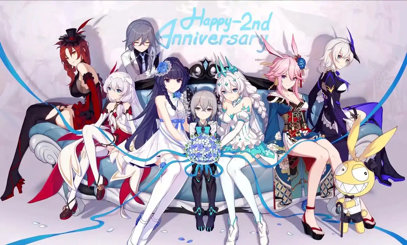 爱莉希雅 #崩坏三#崩坏3创作激励计划6年开服至今周年壁纸 - 抖音