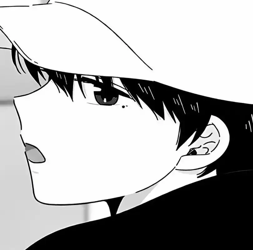 动漫头像# 黑白男生动漫头像