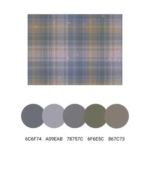 jk小格子的色彩搭配