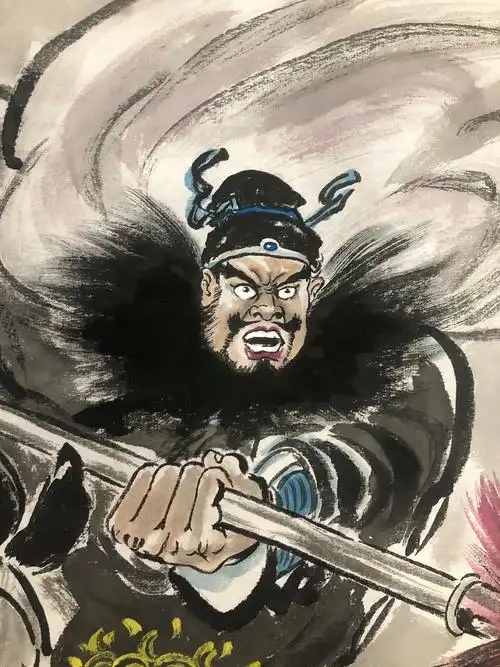 五虎上将之张飞|纯艺术|绘画|ms书生_0923_原创作品-站酷zcool