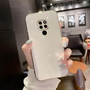 华为mate20手机壳mt2o电镀软壳mata保护套简约hma-al00男女新款硅胶