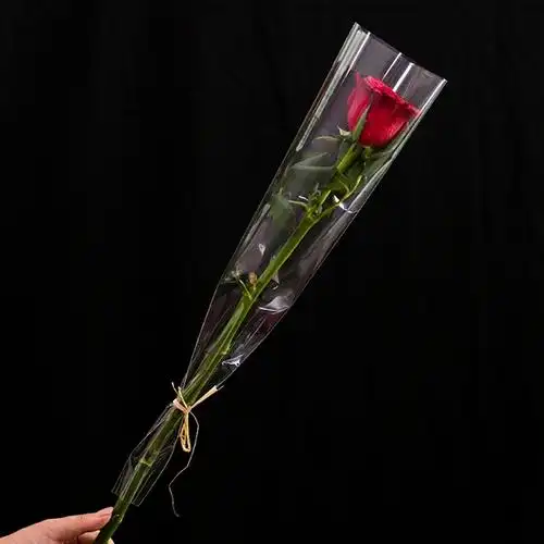 单只玫瑰花1朵玫瑰花套袋精选玫瑰花单枝玫瑰单支鲜花