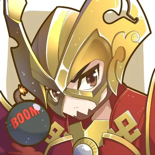 把王者荣耀五虎上将q版用作于五黑头像玩家瞬间被萌化