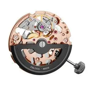 enloong定制的豪华运动自动oem标志改性miyota 8n24 黑色miyota手表