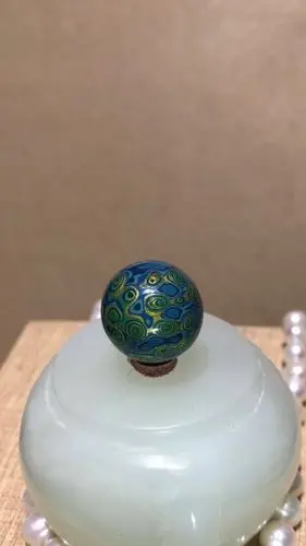 学诚螺钿大漆珠单珠手串贝壳手链佛珠散珠文玩手饰