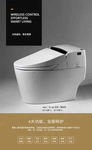 德国贝朗卫浴 c21160w_3_4 一体式智能坐便器
