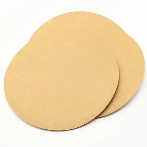 批发圆形牛皮卡纸直径33cm手工绘画卡纸200克原浆卡纸圆卡