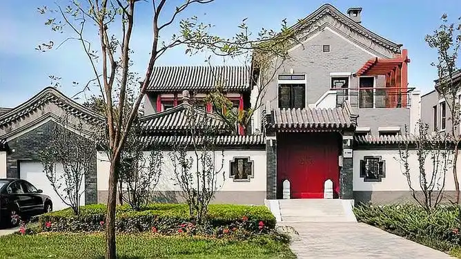 北京朝阳观唐中式独栋别墅您看值多少钱