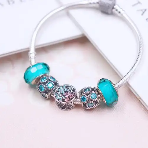 pandora潘多拉手链女925银火烈鸟时尚饰品520送女友生日佳选