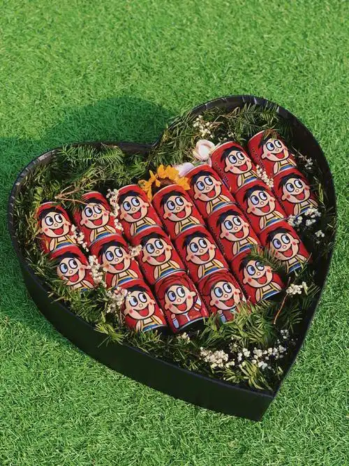 心动旺仔牛奶七夕爱心礼盒