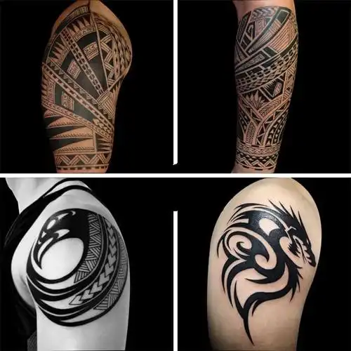 充满力量感的图腾纹身图案