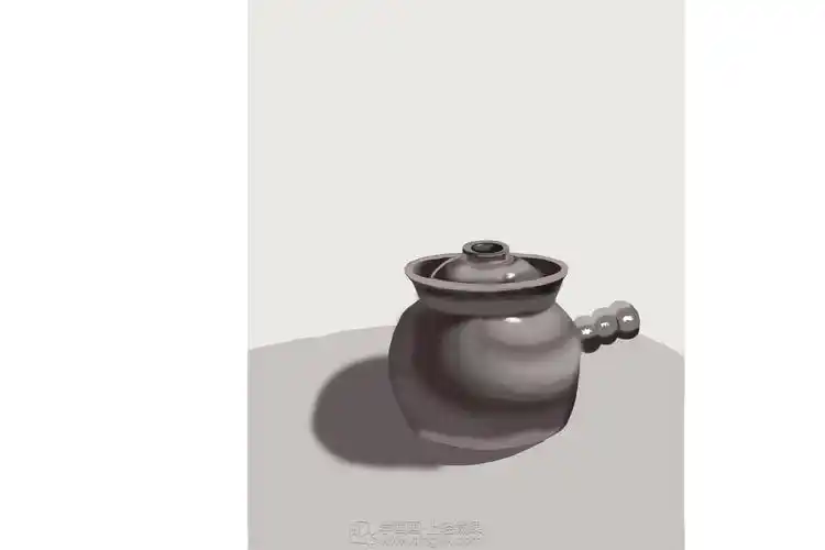 动漫插画基础——静物罐子素描练习