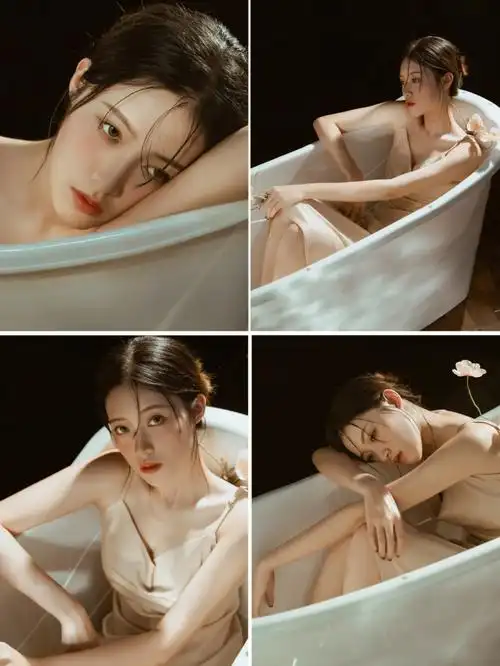 他有什么错他只是不爱我浴缸情绪写真