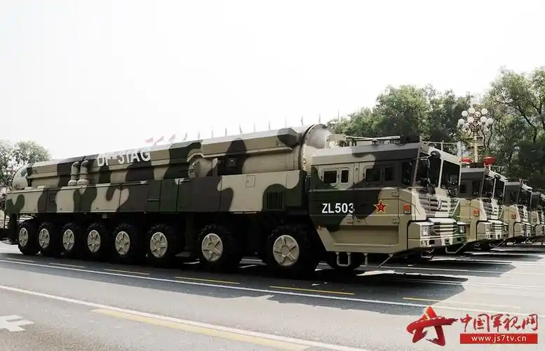 这是东风-31甲改核导弹方队.徐晓羽摄