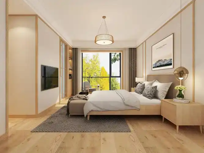 合生朗廷 日式装修卧室效果图