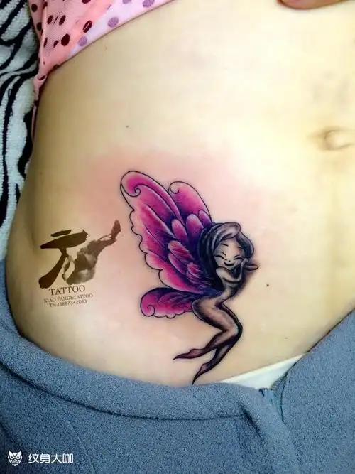 小精灵_纹身图案手稿图片_小方的纹身作品集