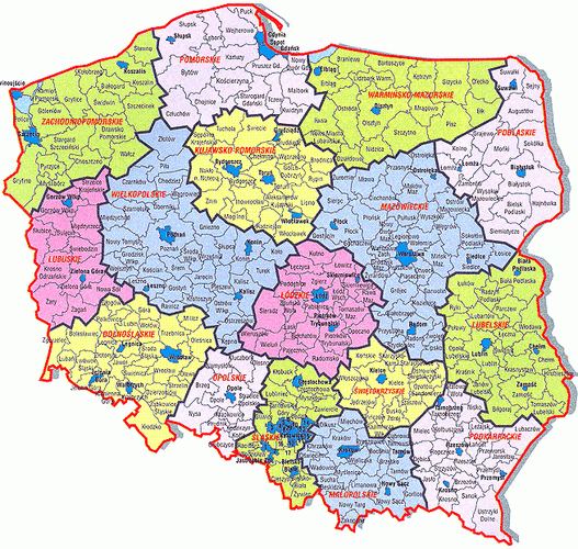 波兰区号查询    波兰地图全图   波兰面积   波兰天气