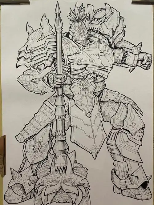 绘画  #我的日常  #画画  #镇魂街  #异次元重工  #手绘